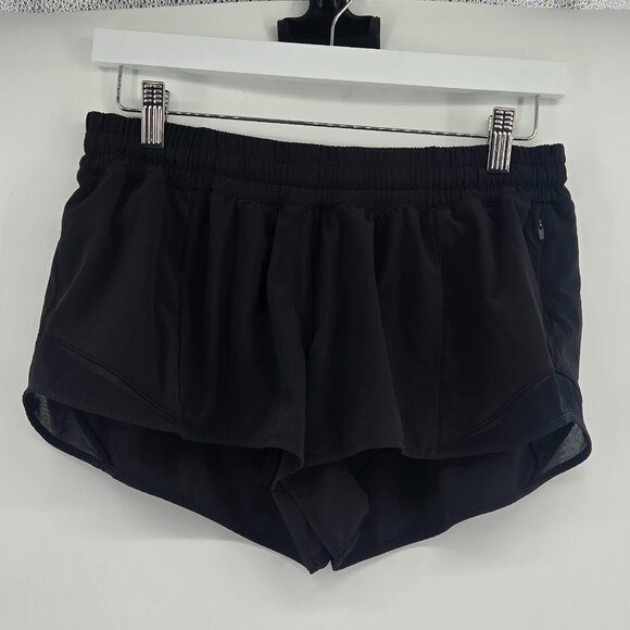 Lululemon Hotty Hot Short II *2.5" - 10 Black - Picture 3 of 6
